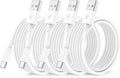 QZIIW Paquete de 4 cables Apple USB C de carga rápida de 10 pies pa...