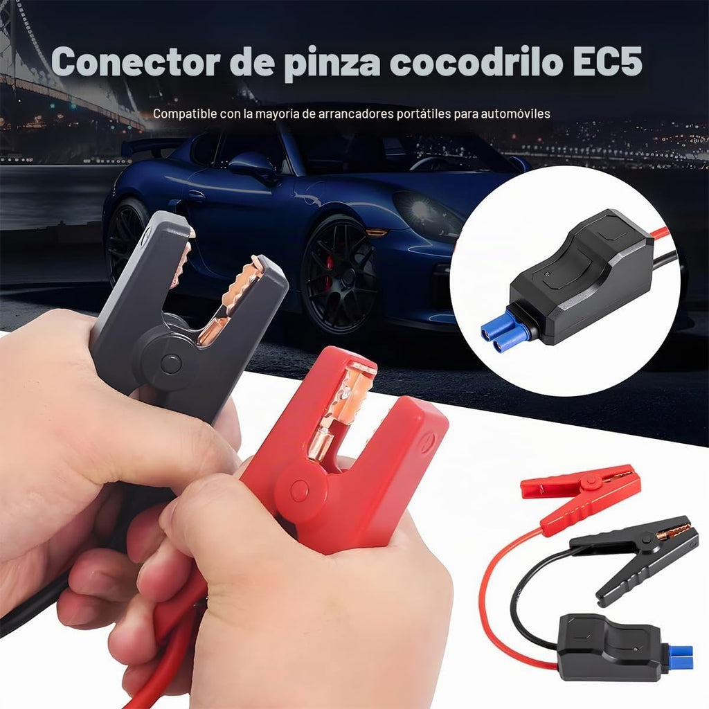 Osilly Abrazadera de arranque de coche, 12V de batería automotriz p...