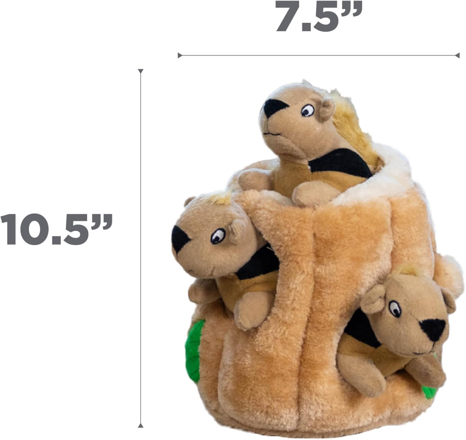 Outward Hound Hide A Squirrel Juguete Rompecabezas de Peluche para...