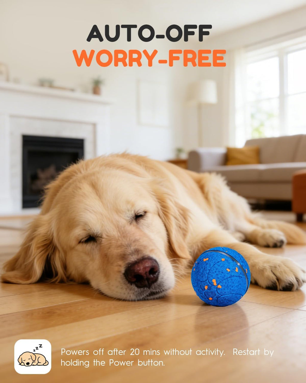 osou Juguetes interactivos inteligentes para perros, pelota de perr...