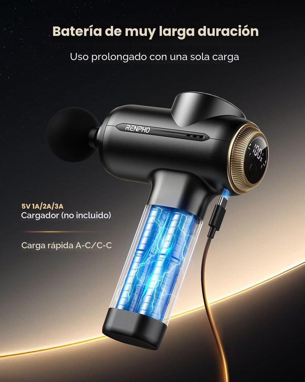 RENPHO Pistola de masaje activa Evo, regalos para el día del padre,...