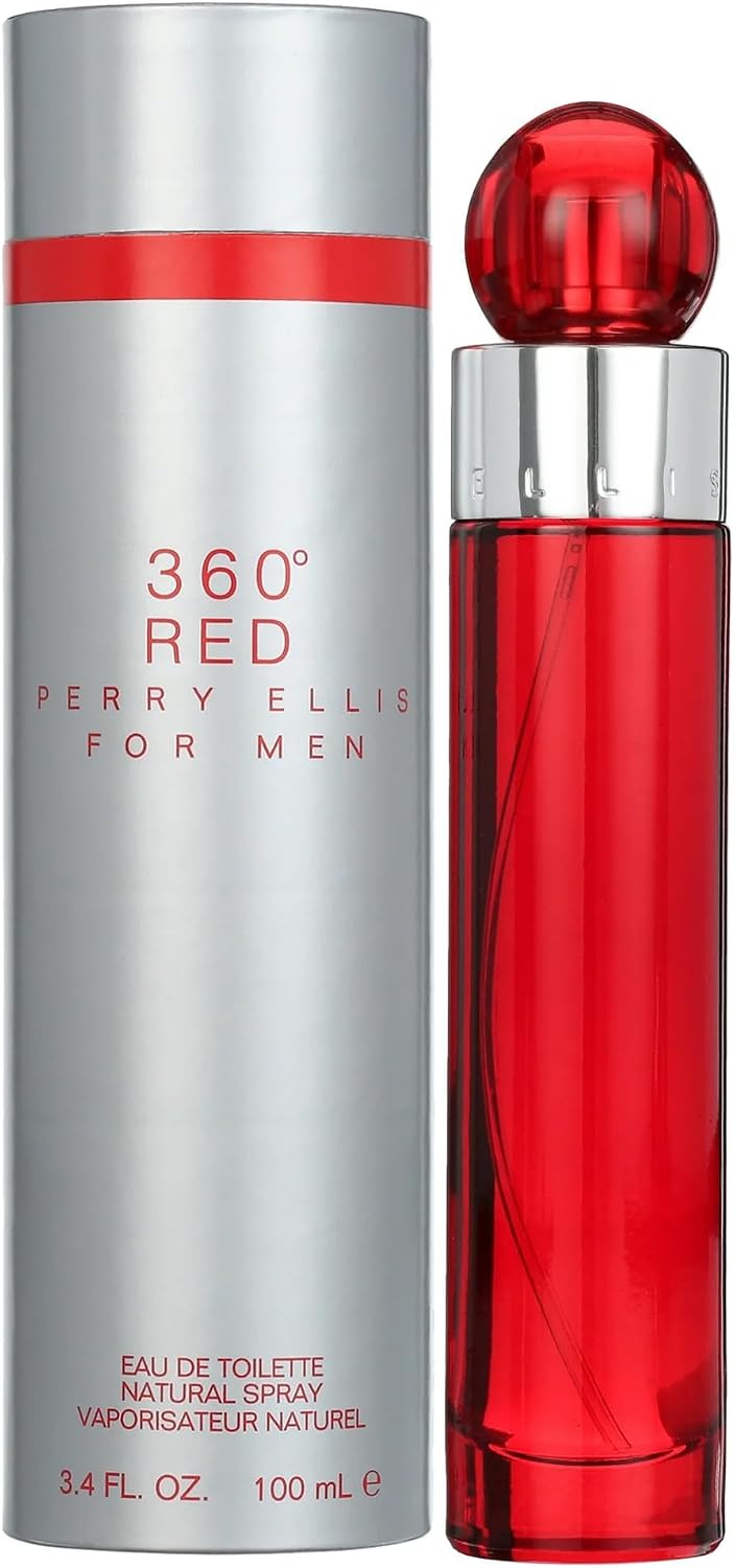 Perry Ellis 360° Red Eau De Toilette en Aerosol para Hombres - Colo...