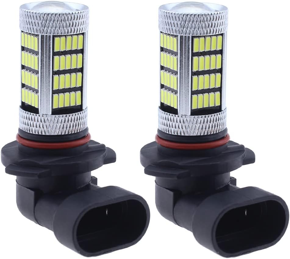 GLOFE Bombillas LED de alta potencia 92smd 6000K blancas 9005 9006...