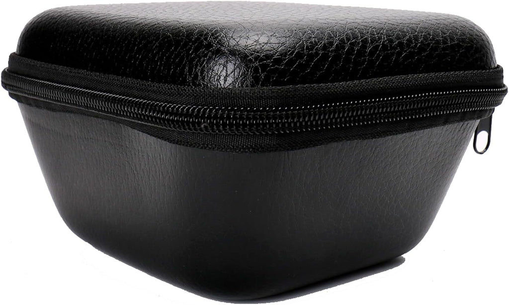 AxiomWarrior Funda de cuero para afeitadora de cabeza, funda negra