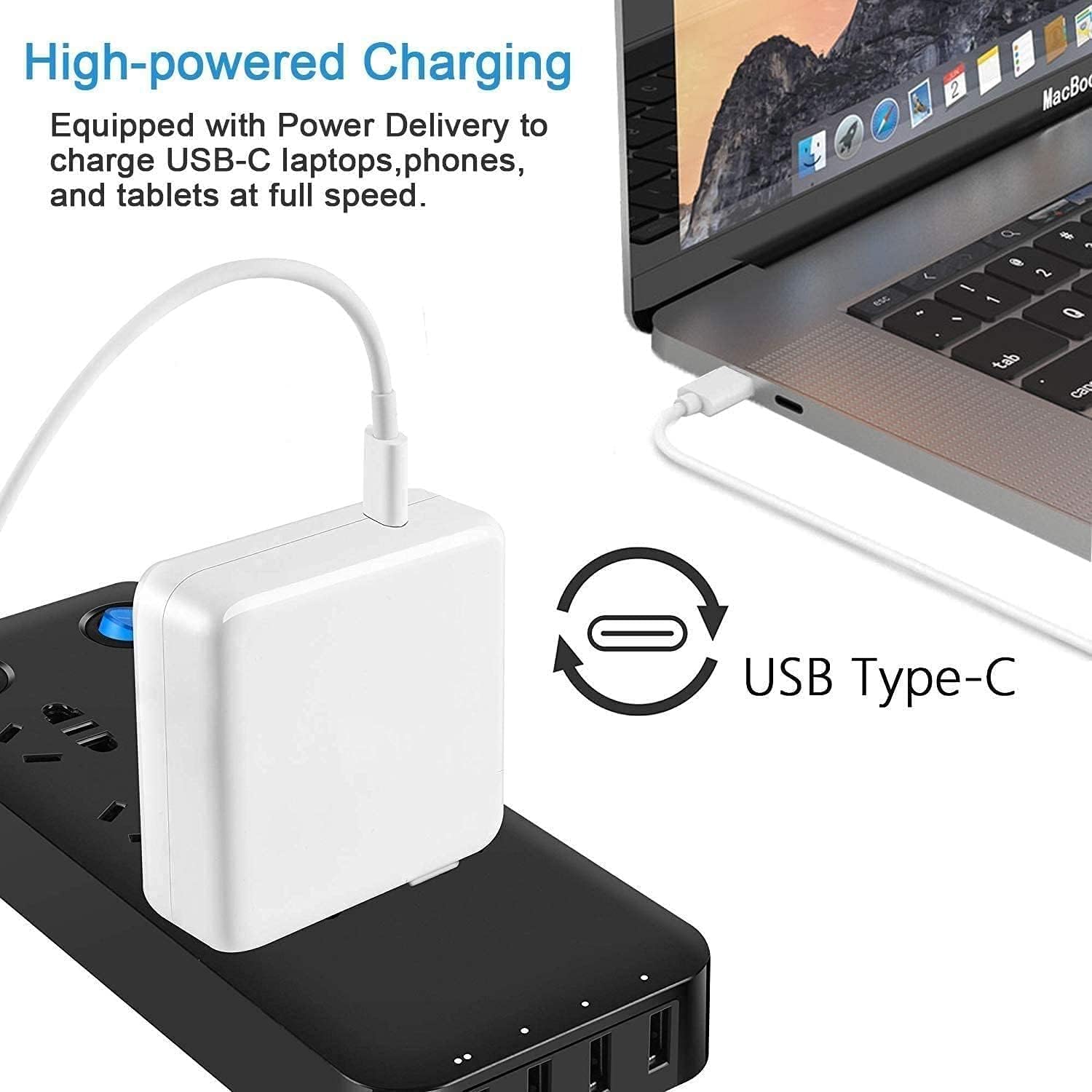 Cargador Mac Book Pro \u2013 Cargador USB C de 96 W adaptador de co...