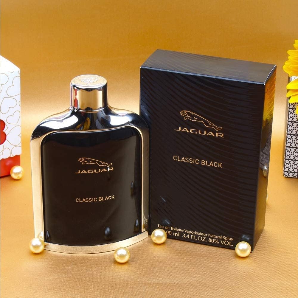 Jaguar Negro clásico, 3.40 onzas (paquete de 2)