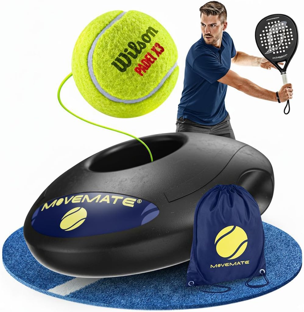 MOVEMATE Wilson® Dispositivo de Entrenamiento de Pádel Tenis con Pe...