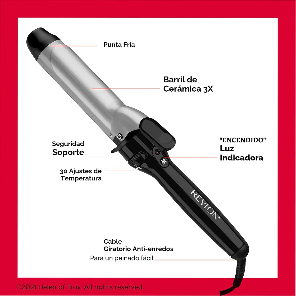 Revlon Rizador de Cerámica Perfect Heat | Revestimiento de cerámica...