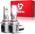 TOPIK Bombillas LED 9006 HB4, 36000 lm y 6500 K blancas superbrilla...
