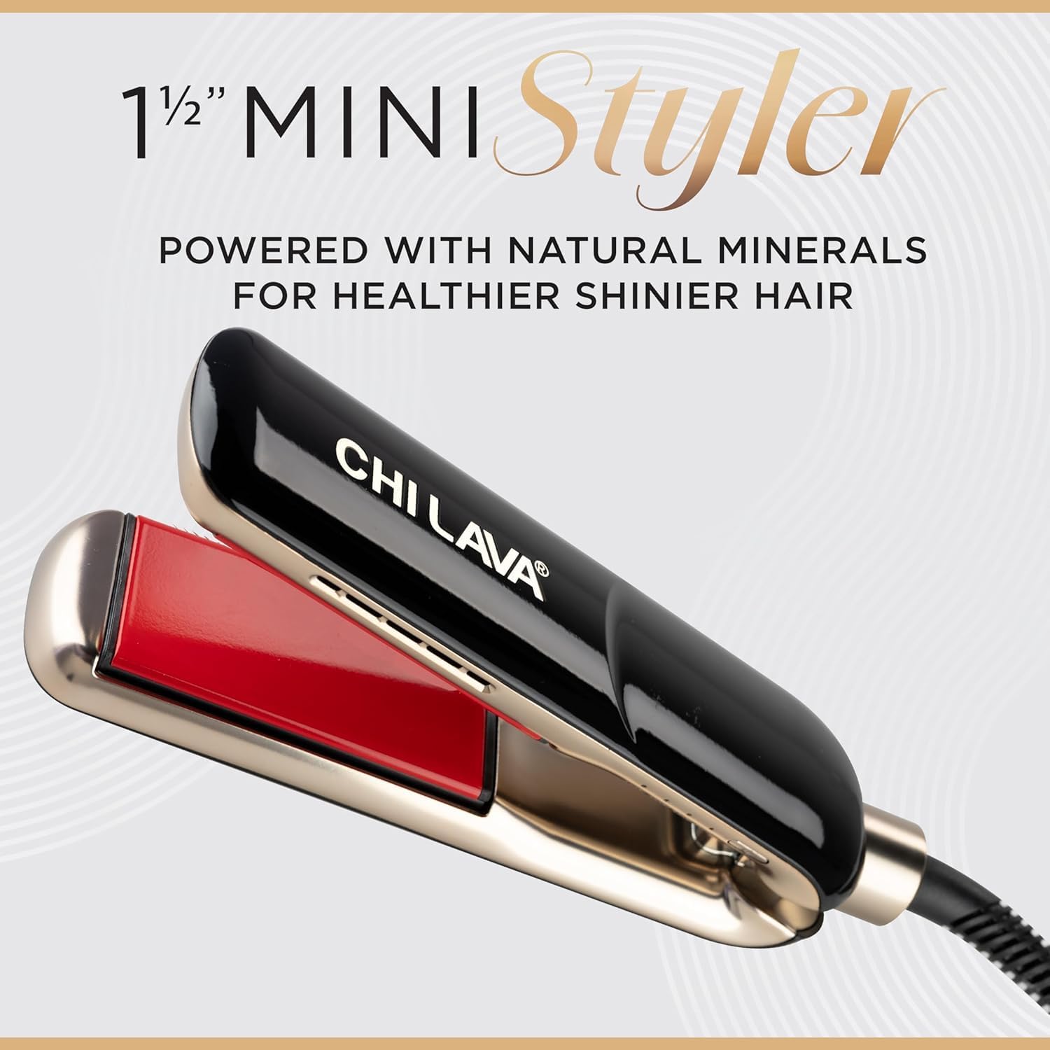 CHI Lava MiniStyler &amp; CHI 44 Iron Guard (2 onzas), Dúo de Regal...