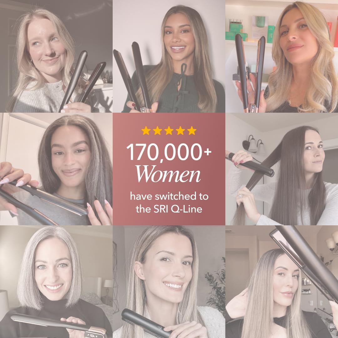 SRILabs StyleQ Plancha plana alisadora de cabello Styler - Tecnolog...