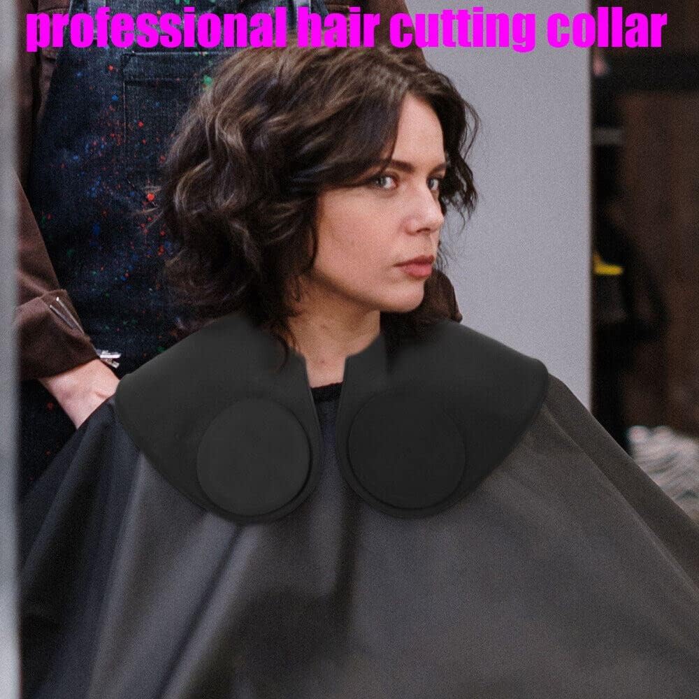 XDONEF Collar guía de corte de cabello, capa de corte impermeable d...