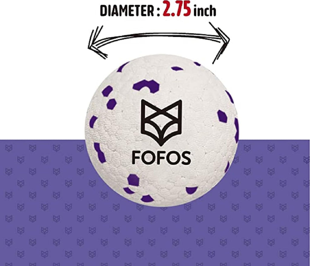 FOFOS Pelotas para perros, juguetes para masticar, pelota de tenis...