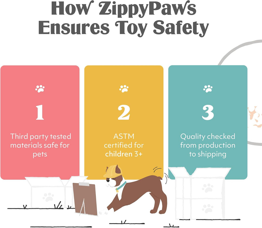 ZippyPaws Burrow Miniz de repuesto - Juguetes interactivos para per...