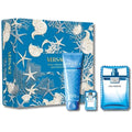 Versace Man Eau Fraiche de Versace para hombres, set de 3 piezas qu...