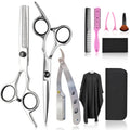 Fcysy Herramientas profesionales de corte de cabello de 11 piezas -...