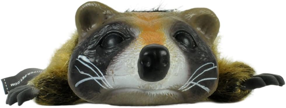 Hyper Pet Juguete de peluche para perro de mapache Real Skinz