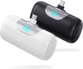 Paquete de 2 cargadores portátiles de 5500 mAh para iPhone 17\/16,...