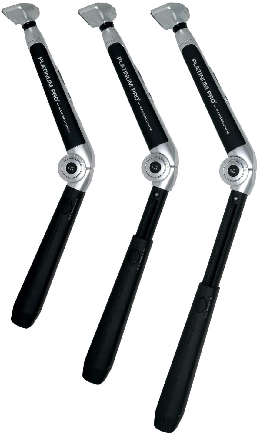 Platinum Pro by MANGROOMER Nueva afeitadora de espalda con 3 cabeza...