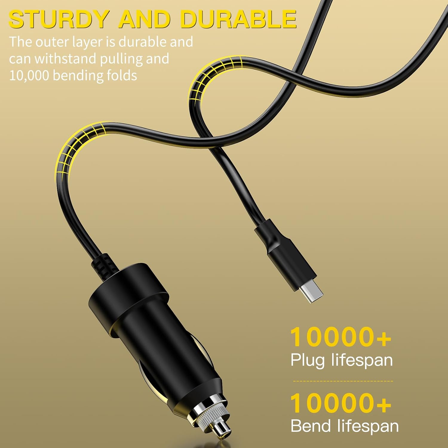 Cargador de coche USB-C de 100 W para Dell Latitude\/XPS\/Precision...