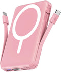 podoru Paquete de batería Magsafe, banco de energía magnético de 10...