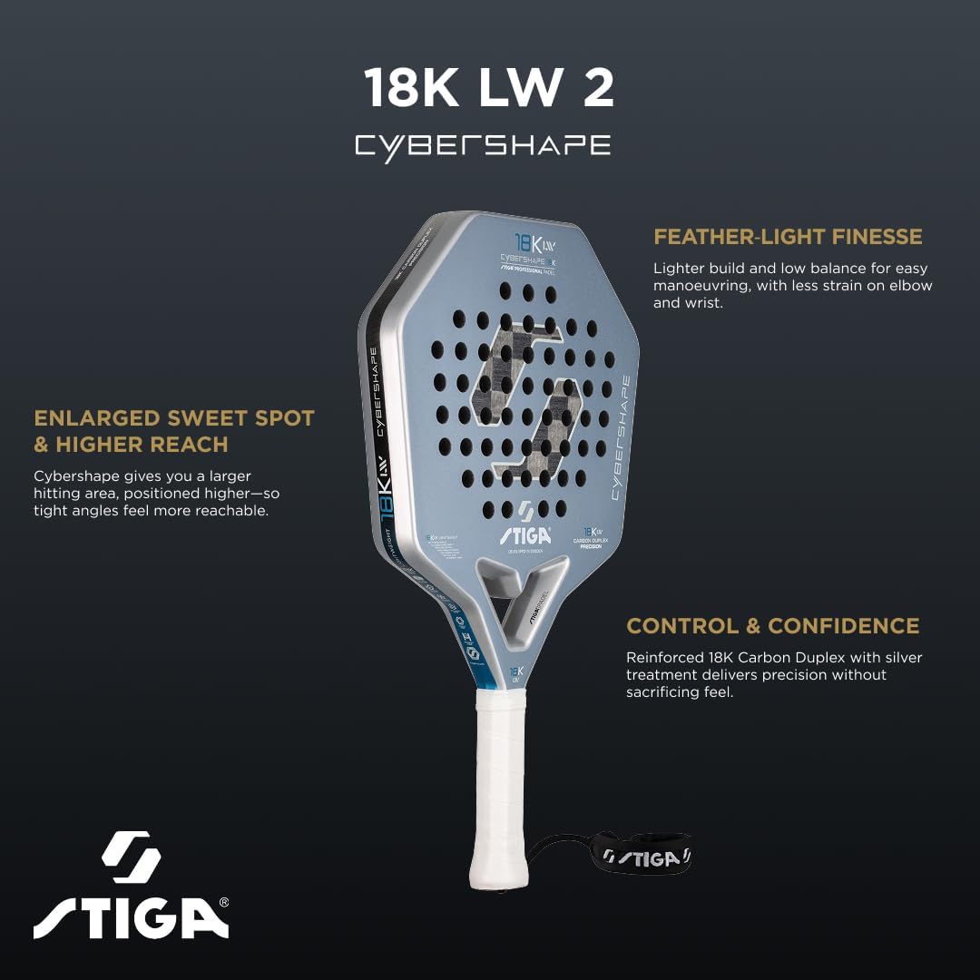 STIGA Pala de pádel Cybershape