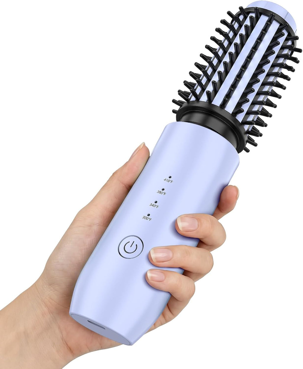 CARESKY® Cepillo de rizador inalámbrico, rizador de viaje recargabl...