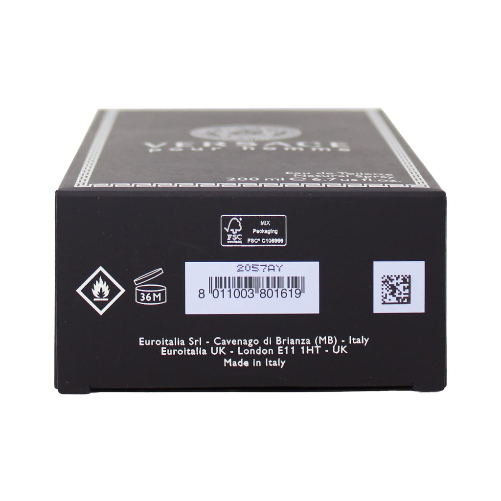 Versace Pour Homme - Eau de Toilette en espray para hombre, 6.7 onzas