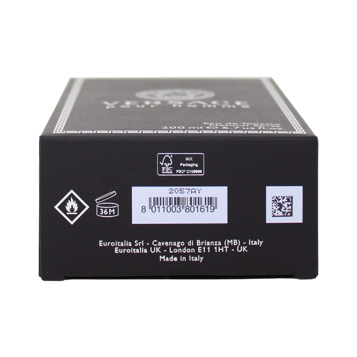 Versace Pour Homme - Eau de Toilette en espray para hombre, 6.7 onzas