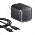 Anker Cargador Nano, Carga Rápida de 45W, Enchufe Compacto y Plegab...