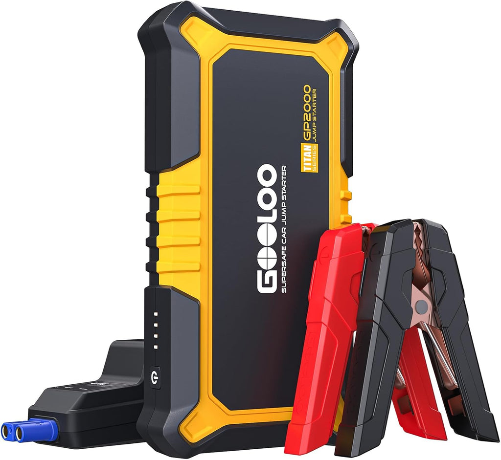 GOOLOO Nuevo arrancador GP2000 2000A Paquete de batería de arranque...