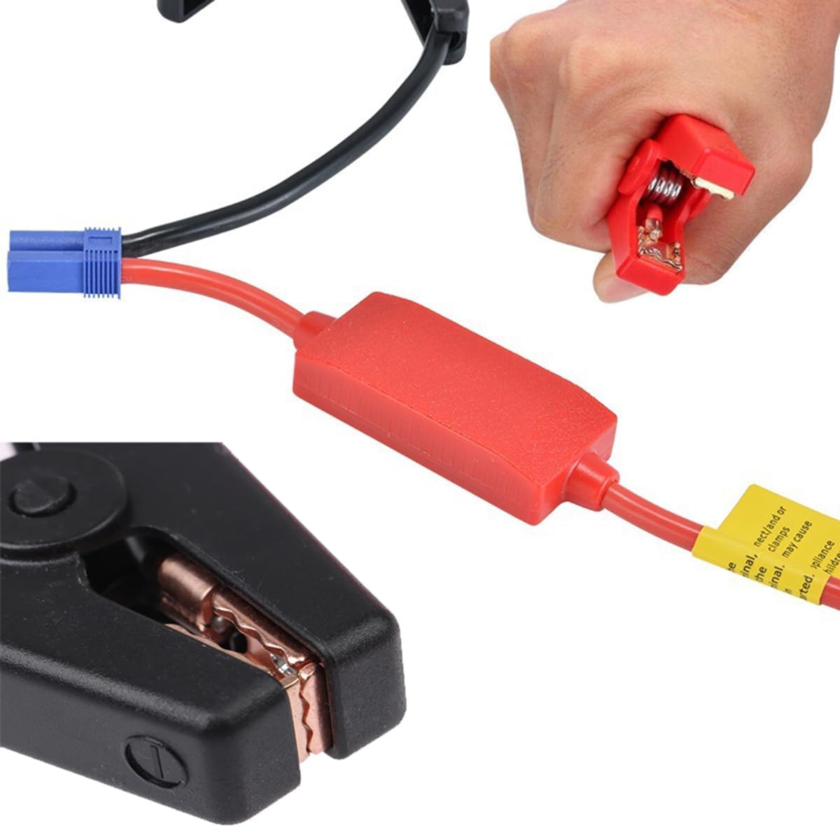 Cable de arranque EC5 con pinzas para batería para batería de arran...