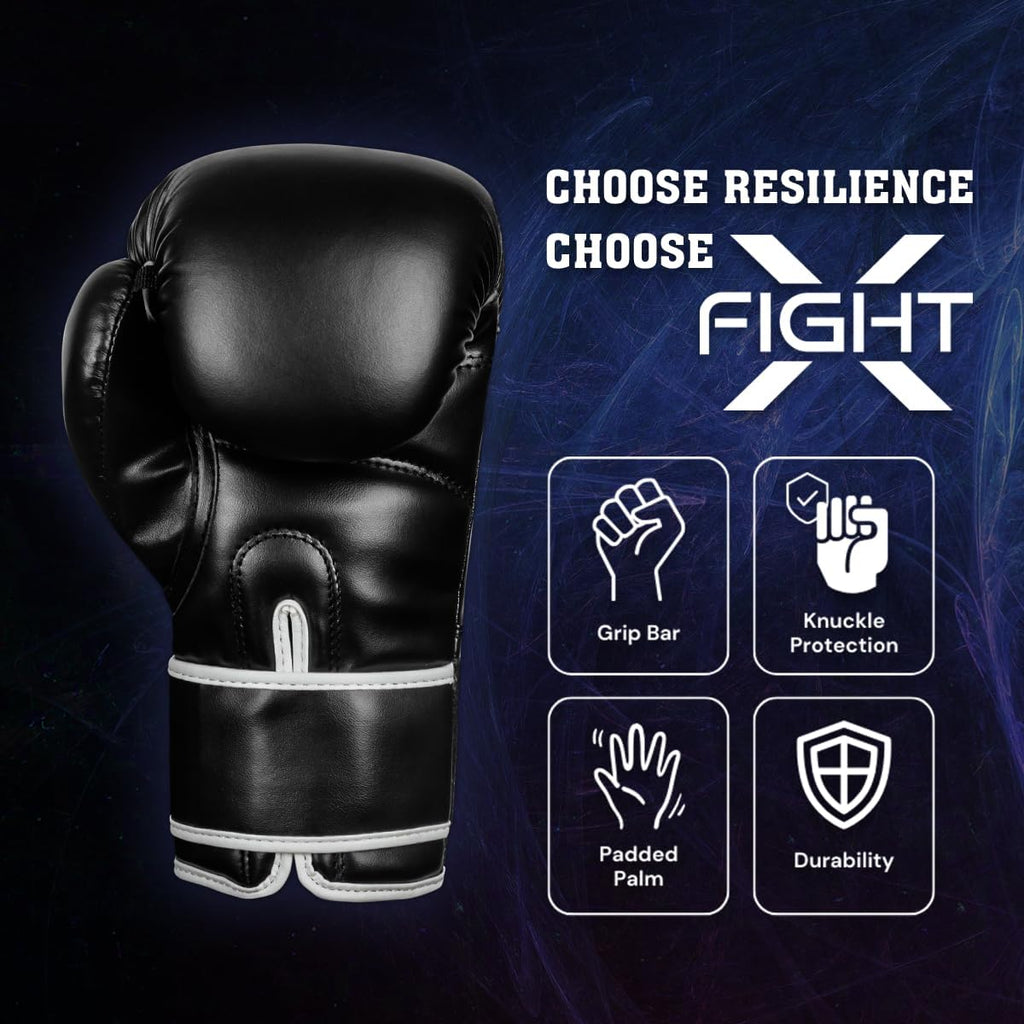 FightX Guantes de Boxeo Profesionales para Hombres y Mujeres \u2013...