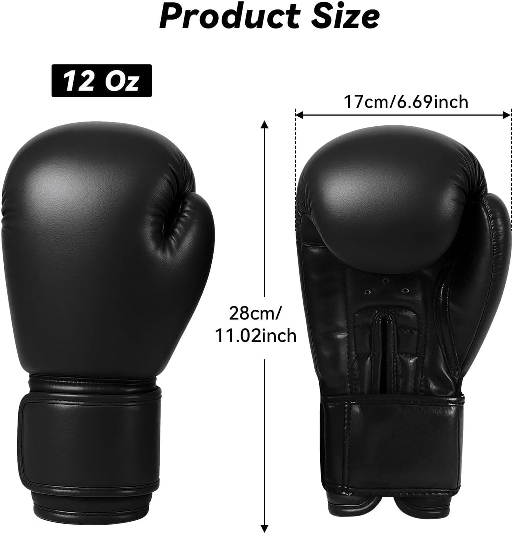 AOUTACC Guantes de boxeo para hombres y mujeres, guantes de entrena...