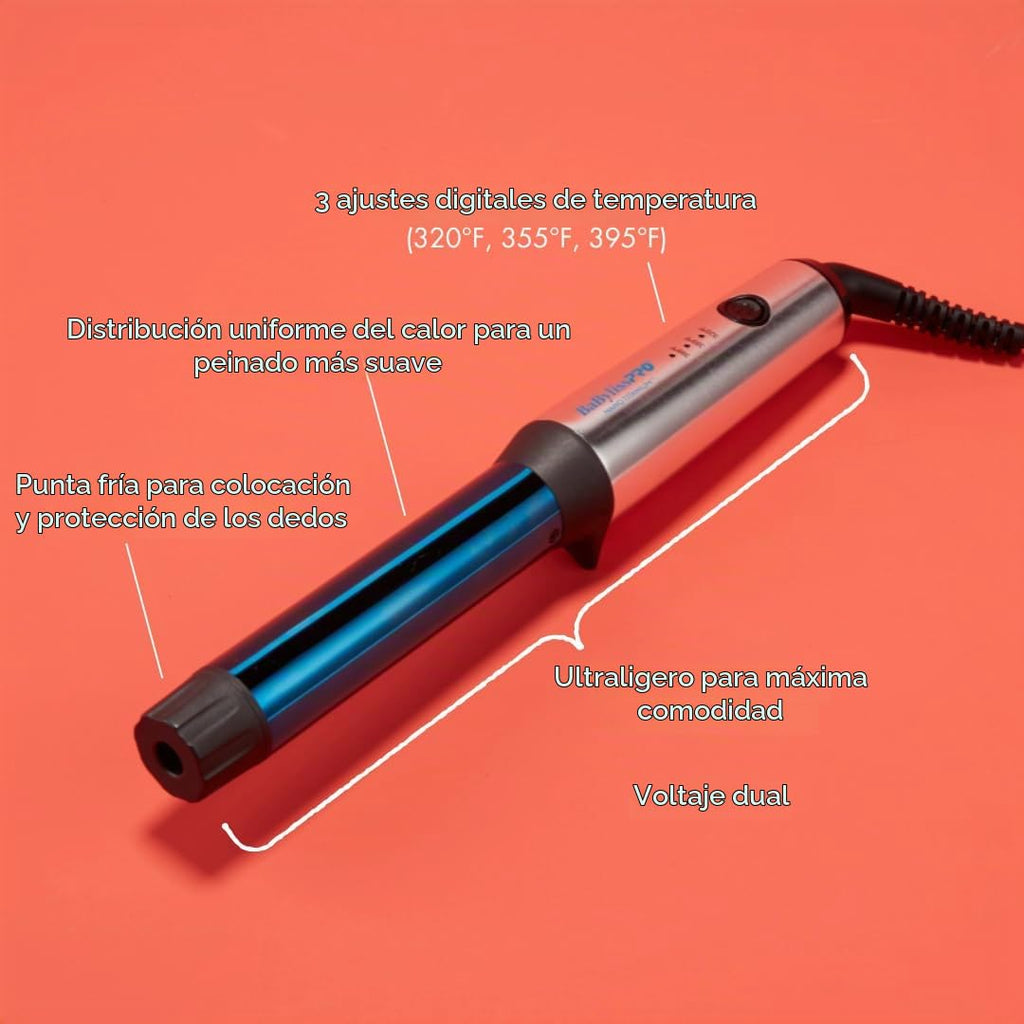 LAS HERRAMIENTAS COMPACTAS BaBylissPRO® Nano Titanium™ brindan máxi...