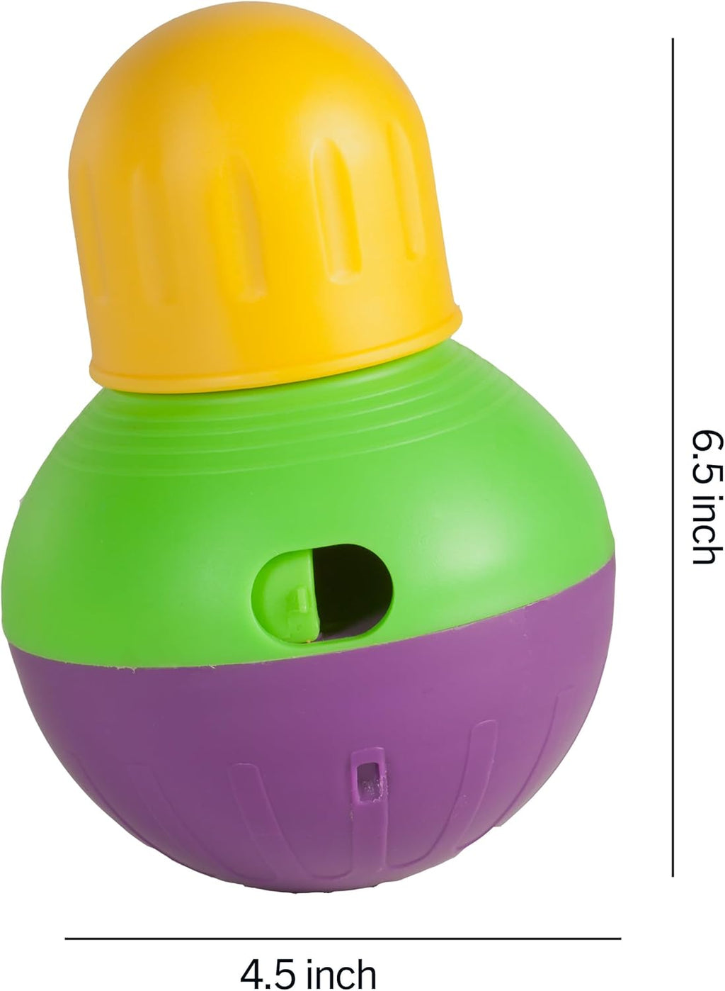 Starmark Juguete dispensador de bocadillos Bob-a-Lot para perros, p...