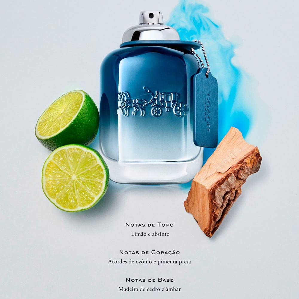 Coach Blue Eau de Toilette - Fragancia masculina - Fougere Watery -...
