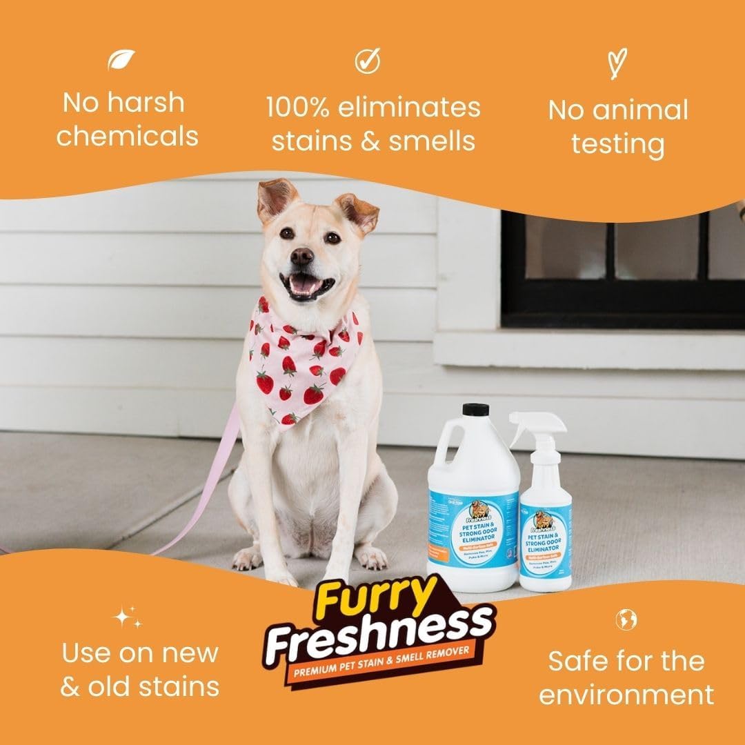 FurryFreshness Fuerza Extra Removedor de Manchas de Orina de Gato o...