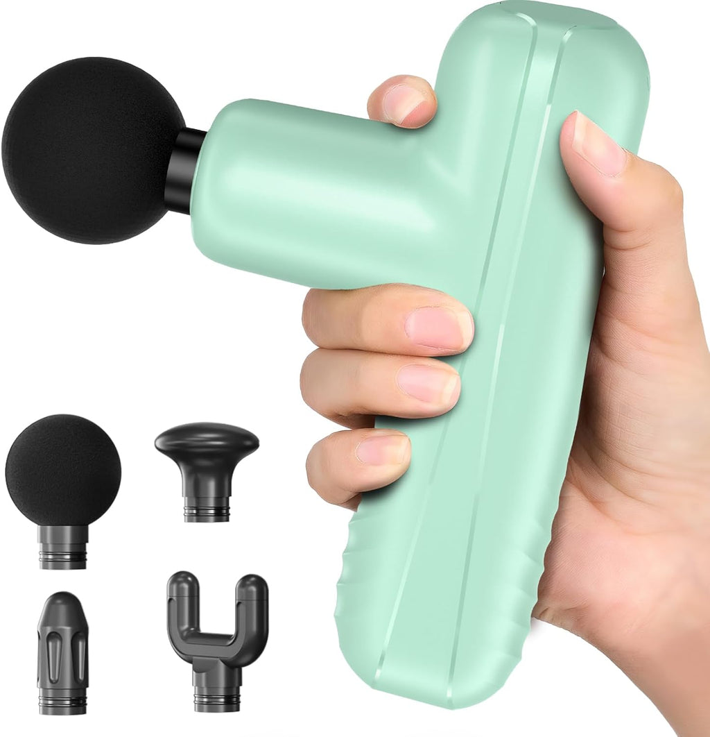 PENJOY Pistola Mini de Masaje, Potente Masajeador de Músculo de Man...