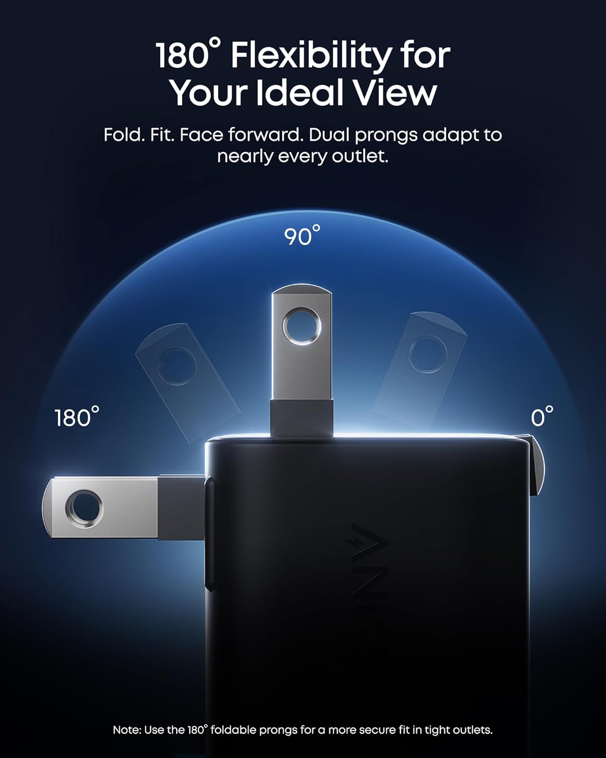 Anker Cargador de pantalla inteligente, bloque de cargador Anker Na...