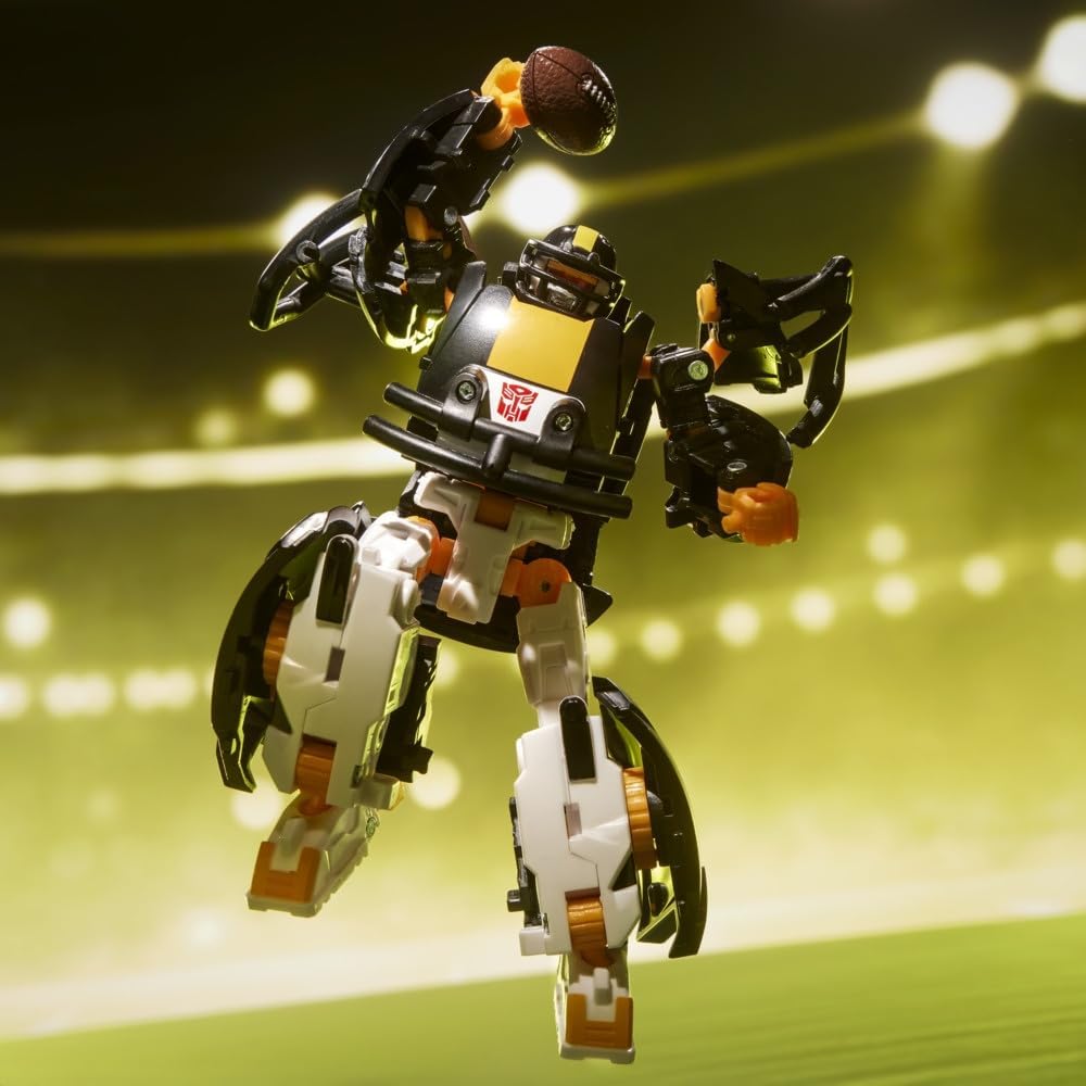 Transformers NFL Pittsburgh Steelers Steelsmash Figura de acción de...