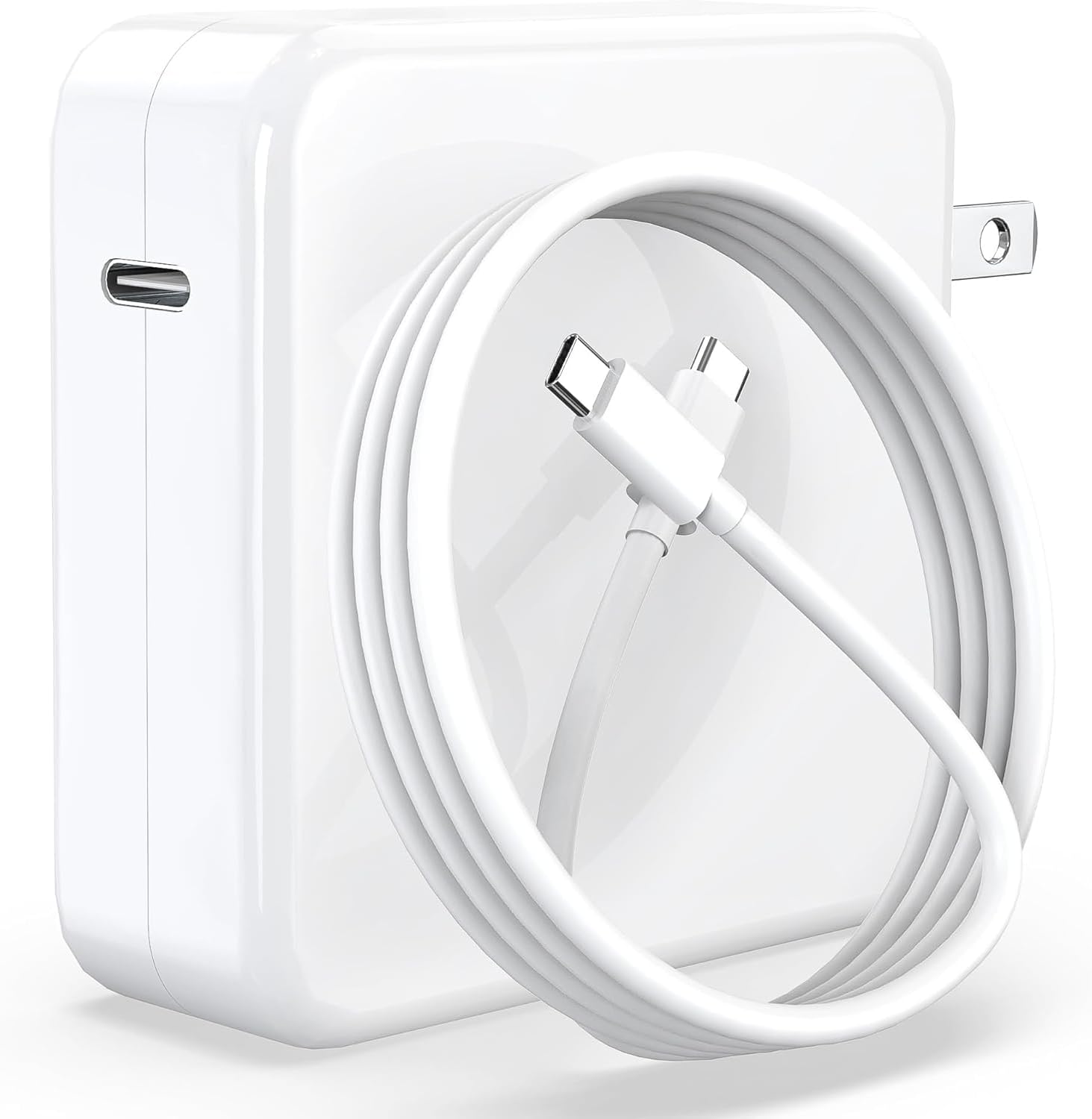 Repuesto de cargador para MacBook Pro de 100 W, cargador rápido USB...