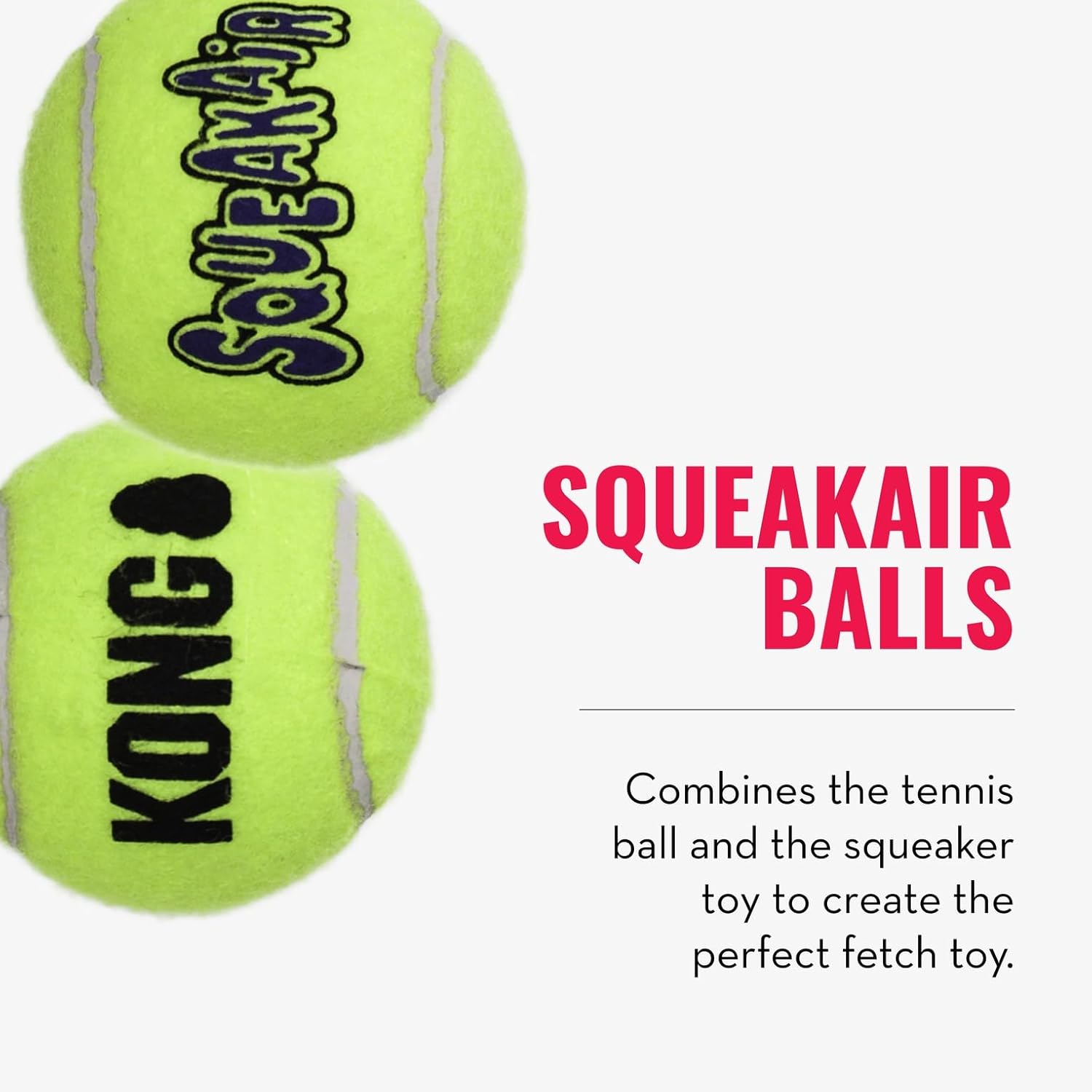 Kong Cozie Marvin Moose &amp; pelotas SqueakAir (paquete de 3) - Ju...