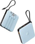 VRURC Cargador portátil para iPhone con cable incorporado, batería...