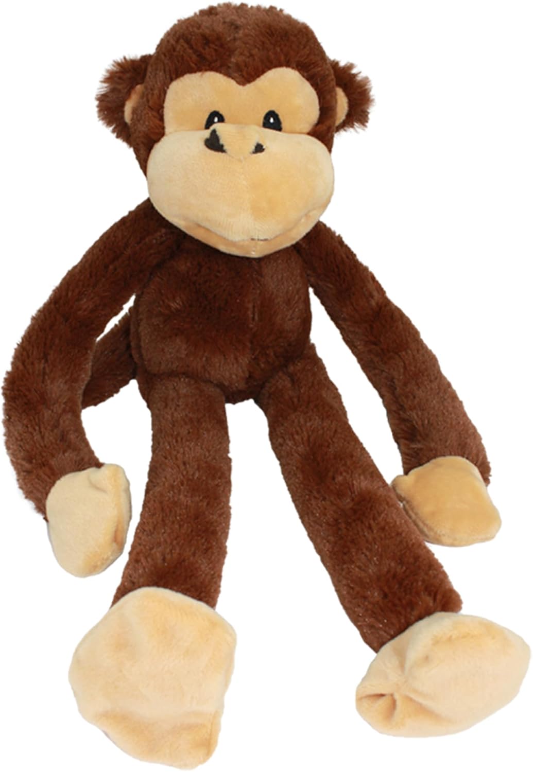 Multipet Swingin' Safari Monkey Juguete de Felpa para Perros -...