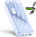YILANS Cargador portátil, banco de energía de 50000 mAh, cable inte...