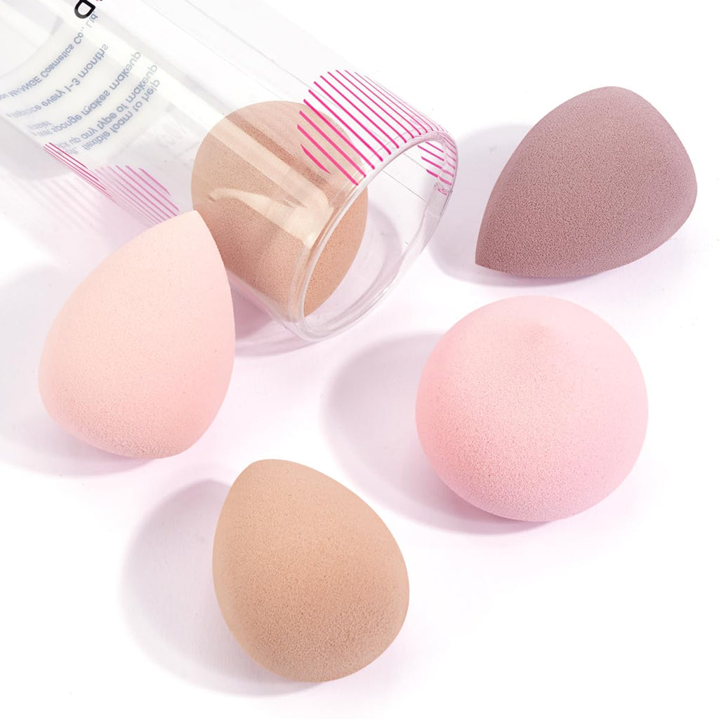 MAANGE Juego de 54 brochas de maquillaje, juego de herramientas de...