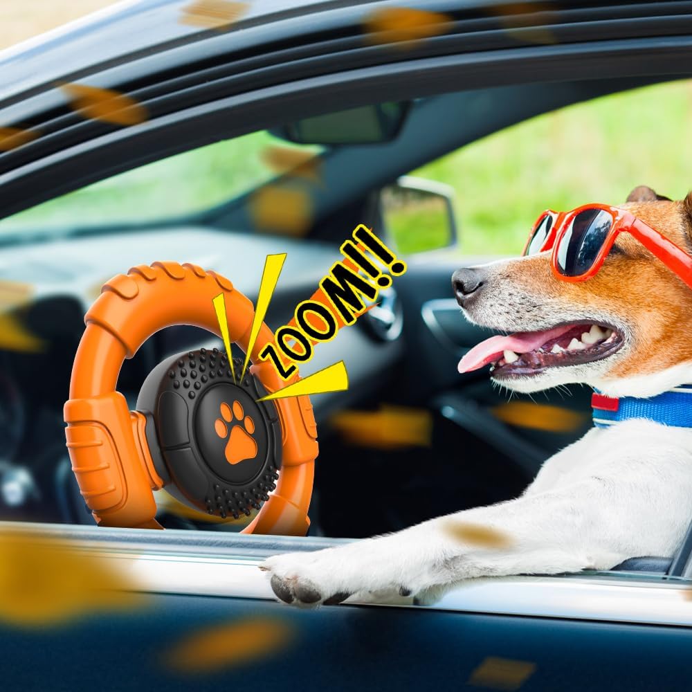 VRTOP Juguetes para perros para masticadores agresivos, razas grand...