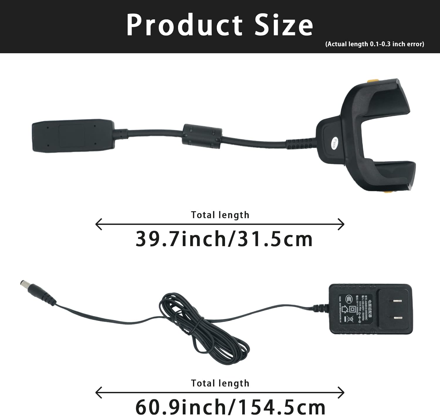 TC70 TC77 TC72 TC75 TC70X Cable cargador para escáner Symbol Zebra...