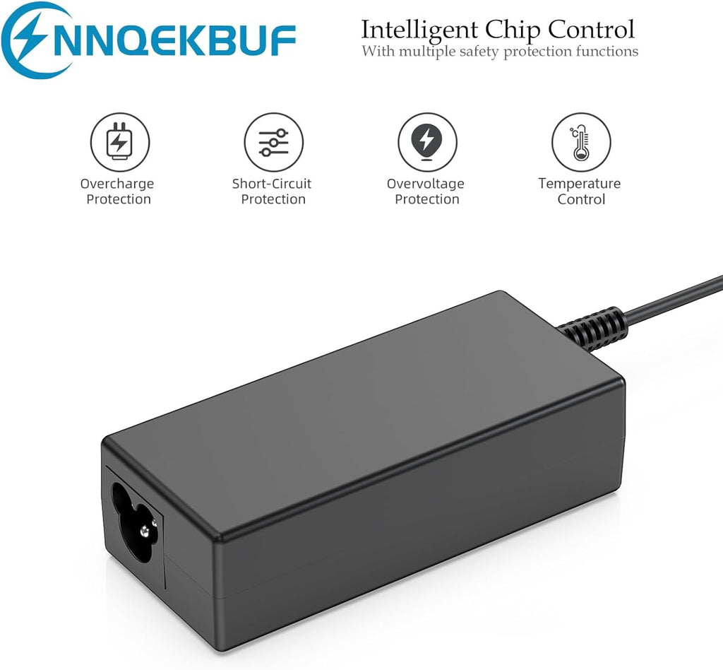 NNQEKBUF Cargador universal para portátil USB C de 45 W y 65 W, com...